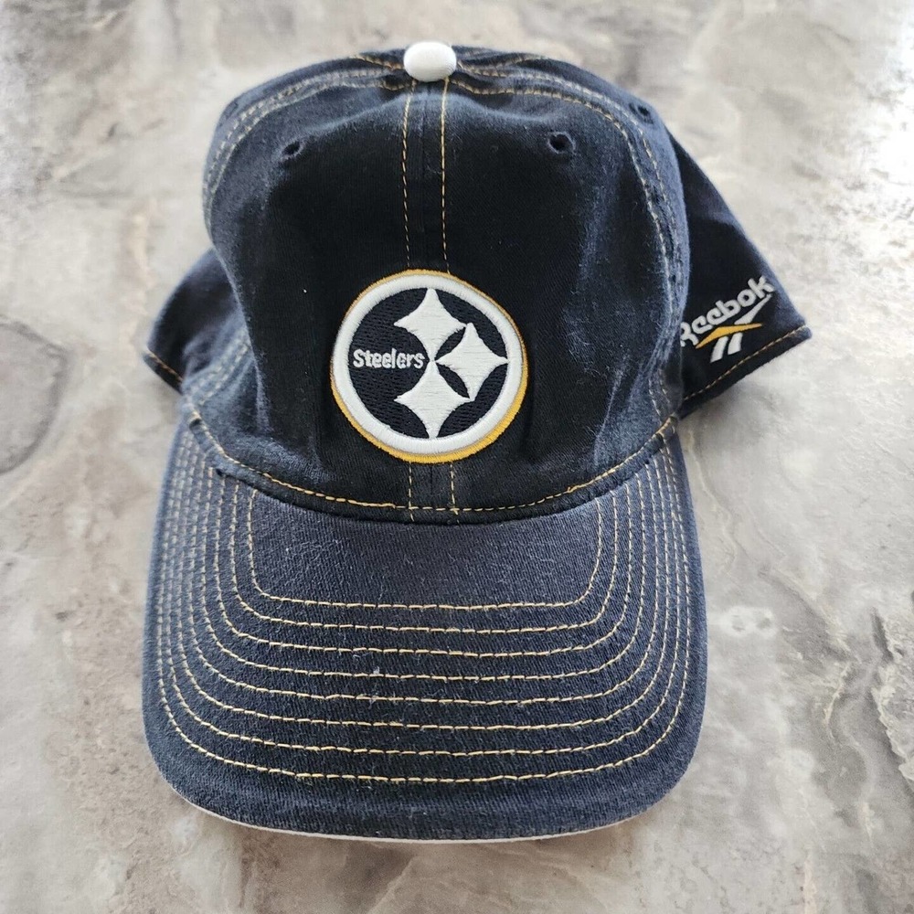 Vintage Reebok NFL Pittsburgh Steelers Hat OSFA Black